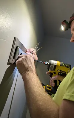Builder’s Electric — electrical work by Builder’s Electric at an electrical project, Eugene, Oregon