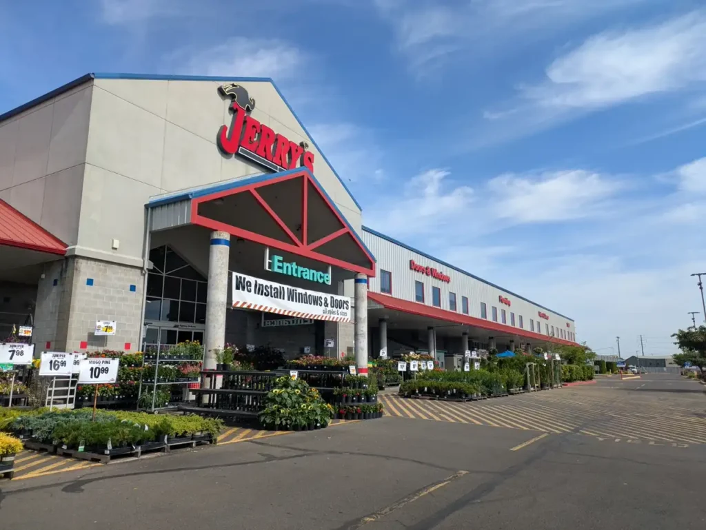 Builder’s Electric — design-build commercial electrical work at Jerry's Home Improvement Center, Eugene and Springfield, Oregon