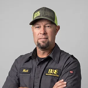 Builder’s Electric — electrical work by Builder’s Electric at an electrical project, Eugene, Oregon